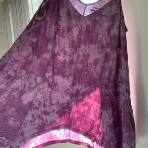 Purple super soft spaghetti strap shirt